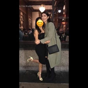 Olive Green Duster Coat